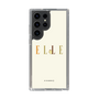 スリムプロテクションケース［ ELLE×ポムポムプリン - ロゴ - ベージュ ］