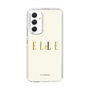 スリムプロテクションケース［ ELLE×ポムポムプリン - ロゴ - ベージュ ］
