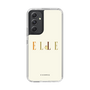 スリムプロテクションケース［ ELLE×ポムポムプリン - ロゴ - ベージュ ］
