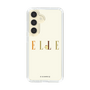 スリムプロテクションケース［ ELLE×ポムポムプリン - ロゴ - ベージュ ］