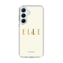 スリムプロテクションケース［ ELLE×ポムポムプリン - ロゴ - ベージュ ］