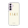 スリムプロテクションケース［ ELLE×ポムポムプリン - ロゴ - ベージュ ］