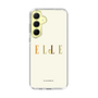 スリムプロテクションケース［ ELLE×ポムポムプリン - ロゴ - ベージュ ］