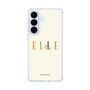スリムプロテクションケース［ ELLE×ポムポムプリン - ロゴ - ベージュ ］