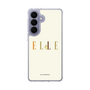 スリムプロテクションケース［ ELLE×ポムポムプリン - ロゴ - ベージュ ］