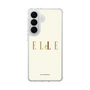 スリムプロテクションケース［ ELLE×ポムポムプリン - ロゴ - ベージュ ］
