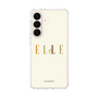 スリムプロテクションケース［ ELLE×ポムポムプリン - ロゴ - ベージュ ］