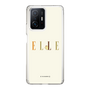 スリムプロテクションケース［ ELLE×ポムポムプリン - ロゴ - ベージュ ］