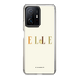 スリムプロテクションケース［ ELLE×ポムポムプリン - ロゴ - ベージュ ］