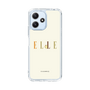 スリムプロテクションケース［ ELLE×ポムポムプリン - ロゴ - ベージュ ］