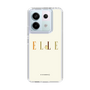 スリムプロテクションケース［ ELLE×ポムポムプリン - ロゴ - ベージュ ］