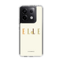 スリムプロテクションケース［ ELLE×ポムポムプリン - ロゴ - ベージュ ］