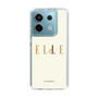 スリムプロテクションケース［ ELLE×ポムポムプリン - ロゴ - ベージュ ］
