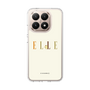 スリムプロテクションケース［ ELLE×ポムポムプリン - ロゴ - ベージュ ］