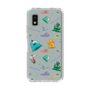 スリムプロテクションケース［ ポンコツクエスト - 梅雨 - 総柄 - クリア ］