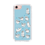 スリムプロテクションケース［ 夜は猫といっしょ - キュルガ - 総柄 ］