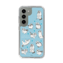 スリムプロテクションケース［ 夜は猫といっしょ - キュルガ - 総柄 ］