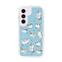 スリムプロテクションケース［ 夜は猫といっしょ - キュルガ - 総柄 ］
