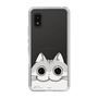 スリムプロテクションケース［ 夜は猫といっしょ - キュルガ - ひょっこり ］