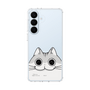 スリムプロテクションケース［ 夜は猫といっしょ - キュルガ - ひょっこり ］