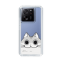 スリムプロテクションケース［ 夜は猫といっしょ - キュルガ - ひょっこり ］