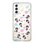 スリムプロテクションケース［ ちびまる子ちゃん - 総柄B ］