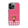 スリムプロテクションケース［ ちびまる子ちゃん - ピンクチェック ］