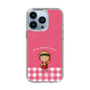 スリムプロテクションケース［ ちびまる子ちゃん - ピンクチェック ］