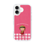 スリムプロテクションケース［ ちびまる子ちゃん - ピンクチェック ］