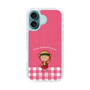 スリムプロテクションケース［ ちびまる子ちゃん - ピンクチェック ］