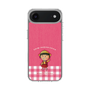 スリムプロテクションケース［ ちびまる子ちゃん - ピンクチェック ］