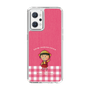 スリムプロテクションケース［ ちびまる子ちゃん - ピンクチェック ］