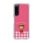 スリムプロテクションケース［ ちびまる子ちゃん - ピンクチェック ］