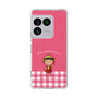 スリムプロテクションケース［ ちびまる子ちゃん - ピンクチェック ］