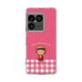 スリムプロテクションケース［ ちびまる子ちゃん - ピンクチェック ］