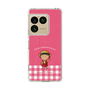 スリムプロテクションケース［ ちびまる子ちゃん - ピンクチェック ］