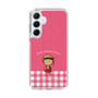 スリムプロテクションケース［ ちびまる子ちゃん - ピンクチェック ］