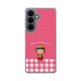 スリムプロテクションケース［ ちびまる子ちゃん - ピンクチェック ］