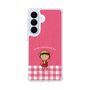 スリムプロテクションケース［ ちびまる子ちゃん - ピンクチェック ］