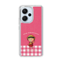 スリムプロテクションケース［ ちびまる子ちゃん - ピンクチェック ］