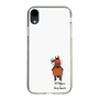 スリムプロテクションケース［ おがわじゅり×デイリー×caseplay - 鹿毛 - ホワイト ］