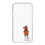 スリムプロテクションケース［ おがわじゅり×デイリー×caseplay - 鹿毛 - ホワイト ］