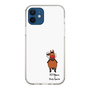 スリムプロテクションケース［ おがわじゅり×デイリー×caseplay - 鹿毛 - ホワイト ］