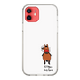 スリムプロテクションケース［ おがわじゅり×デイリー×caseplay - 鹿毛 - ホワイト ］