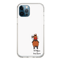 スリムプロテクションケース［ おがわじゅり×デイリー×caseplay - 鹿毛 - ホワイト ］