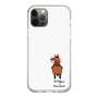 スリムプロテクションケース［ おがわじゅり×デイリー×caseplay - 鹿毛 - ホワイト ］