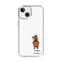 スリムプロテクションケース［ おがわじゅり×デイリー×caseplay - 鹿毛 - ホワイト ］