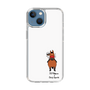 スリムプロテクションケース［ おがわじゅり×デイリー×caseplay - 鹿毛 - ホワイト ］