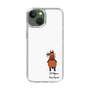 スリムプロテクションケース［ おがわじゅり×デイリー×caseplay - 鹿毛 - ホワイト ］