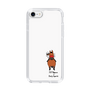 スリムプロテクションケース［ おがわじゅり×デイリー×caseplay - 鹿毛 - ホワイト ］